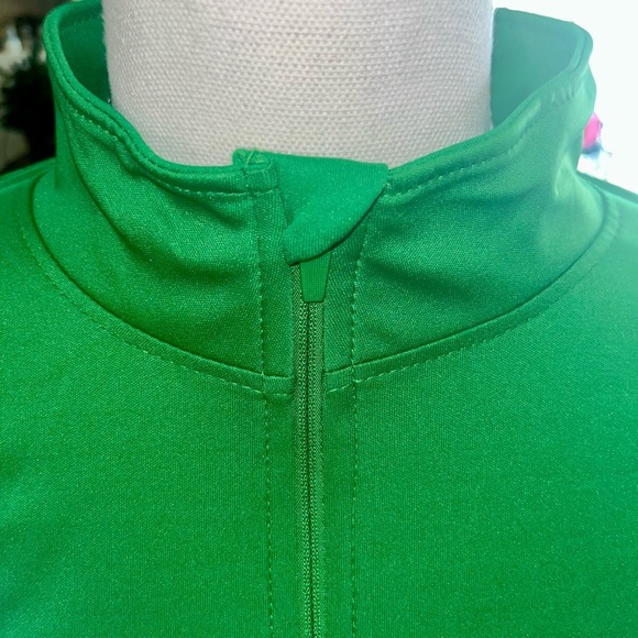 Boston Celtics Antigua Intent Quarter-Zip Top - Kelly Green. Official. Size M. - Picture 4 of 8